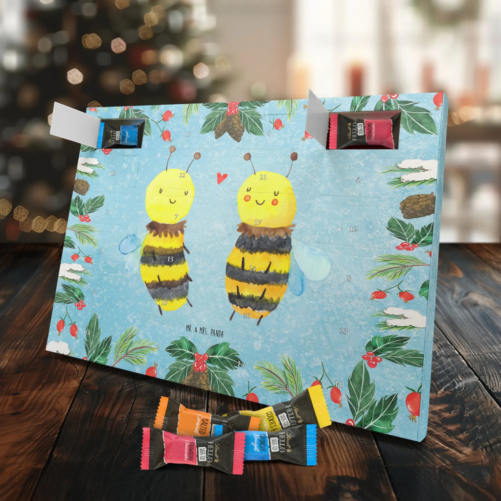 Chocolate advent calendar bee In love bumblebee, wasp