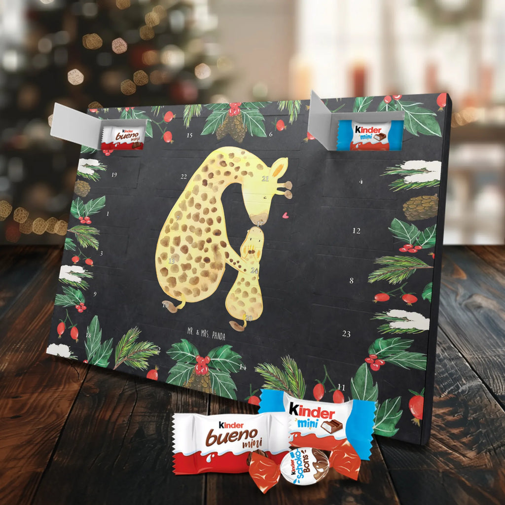 Chocolate advent calendar giraffe child Africa, favourite person, mother, daughter, son, mum, child