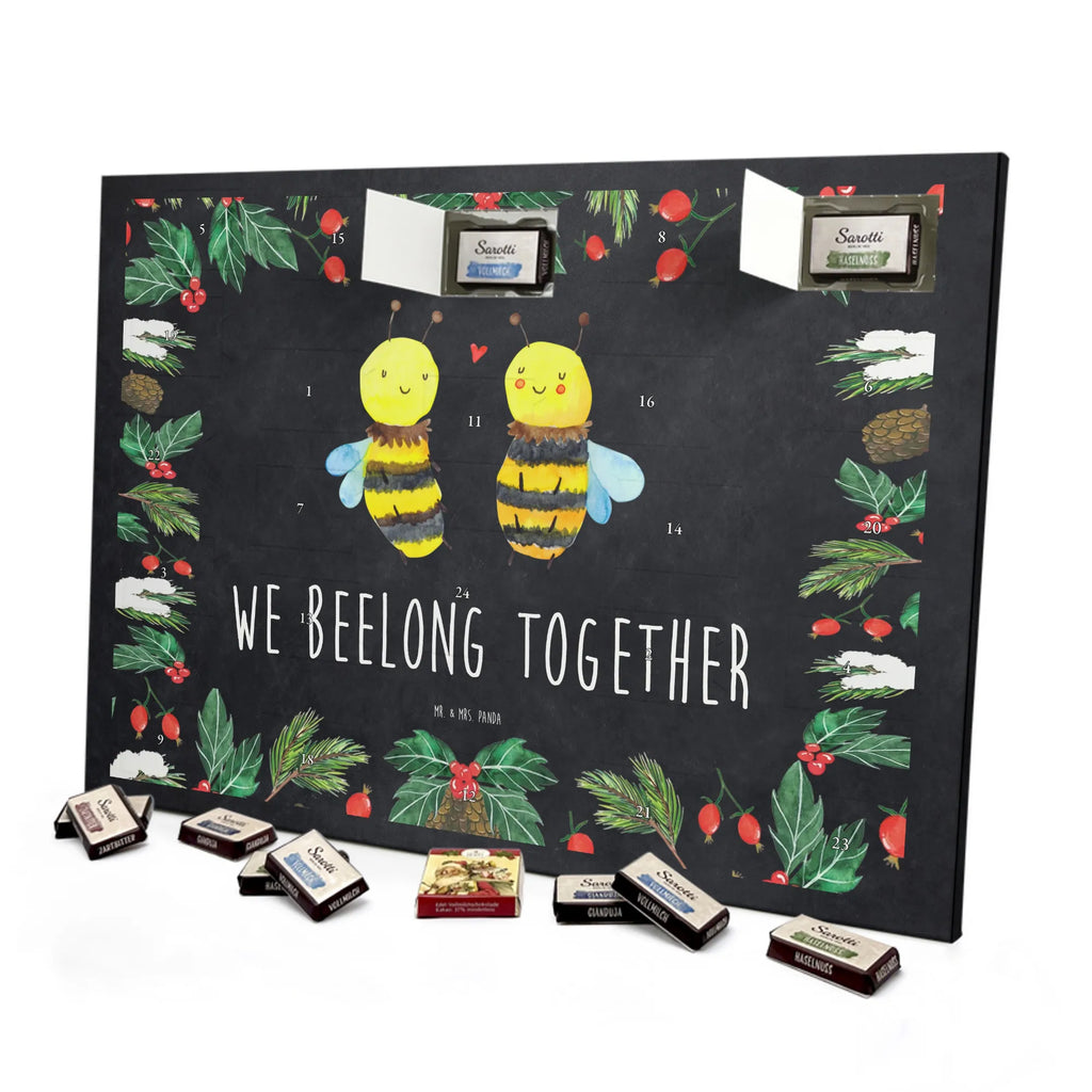 Chocolate advent calendar bee In love bumblebee, wasp