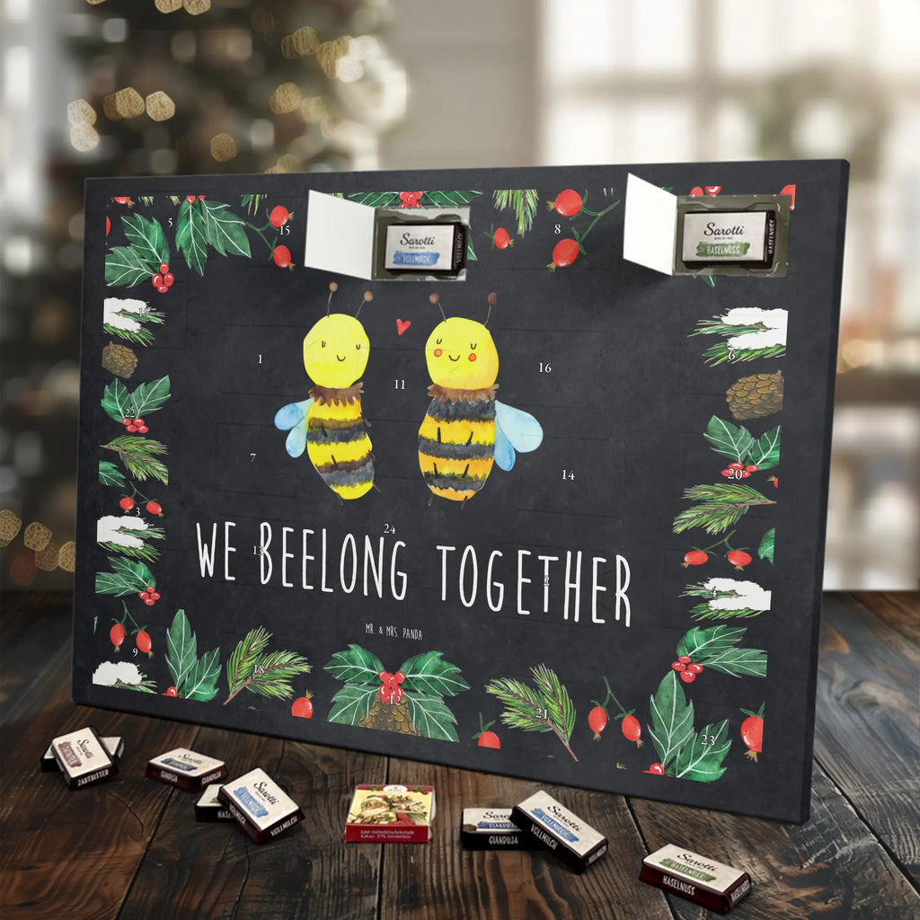 Chocolate advent calendar bee In love bumblebee, wasp