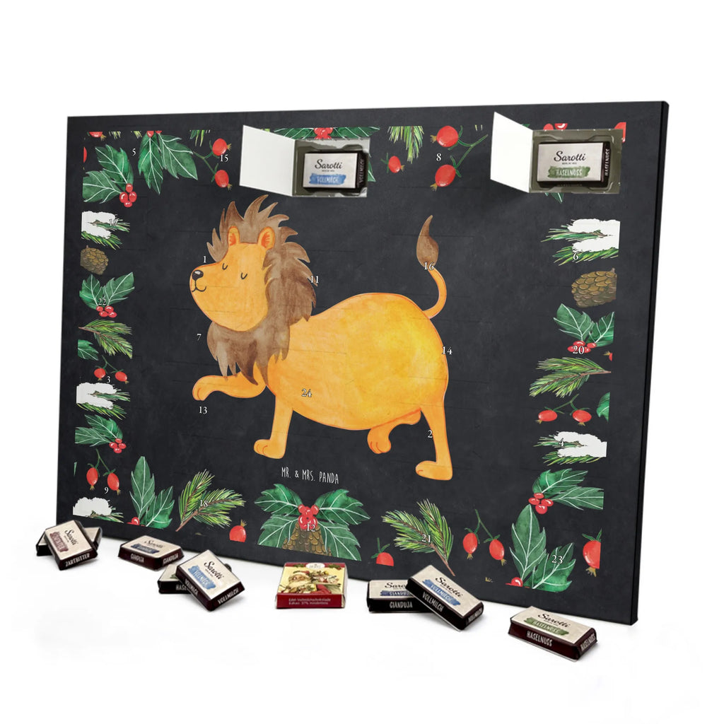 Chocolate advent calendar Star sign Lion birthdays, astrology, date of birth, month of birth, constellations, gift august, king of animals, lion gift, birthday august, gift july, lion zodiac sign, birthday july