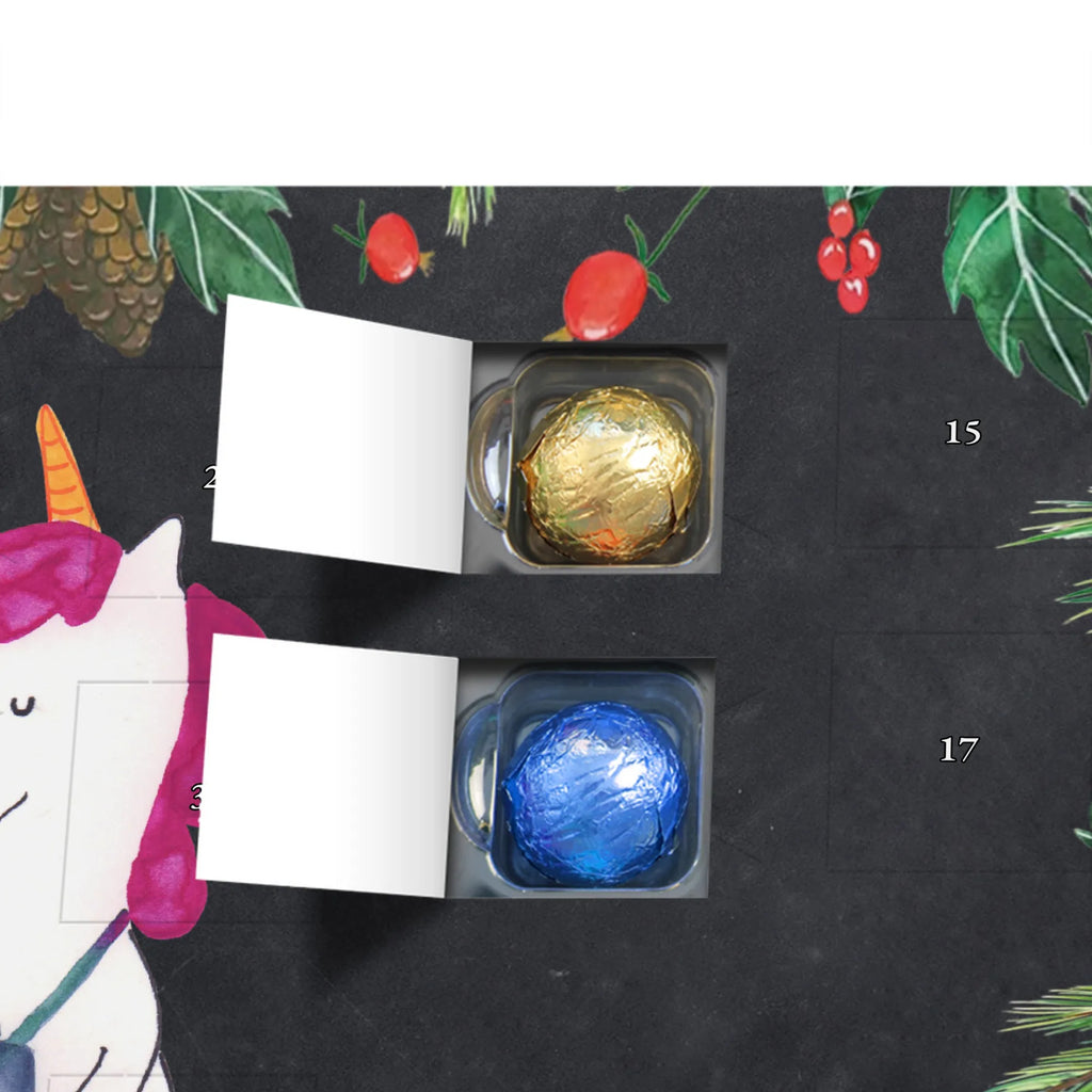Chocolate advent calendar unicorn photographer Holiday, Photography, Photographer, Camera, Photographer gift, Traveler gift