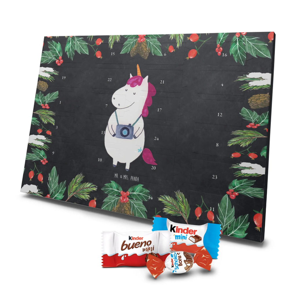 Chocolate advent calendar unicorn photographer Holiday, Photography, Photographer, Camera, Photographer gift, Traveler gift