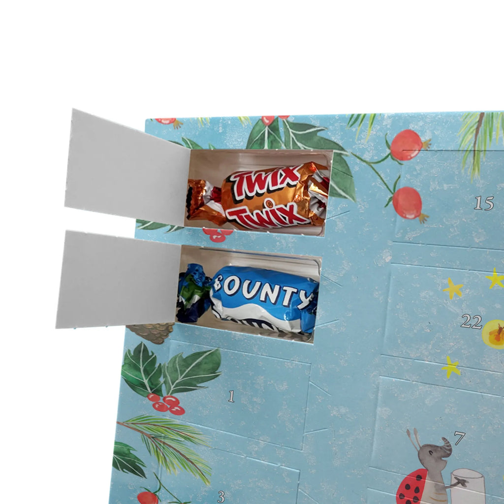 Chocolate advent calendar Bear & Ladybird campfire cuddly toy, teddy bear, Campfire