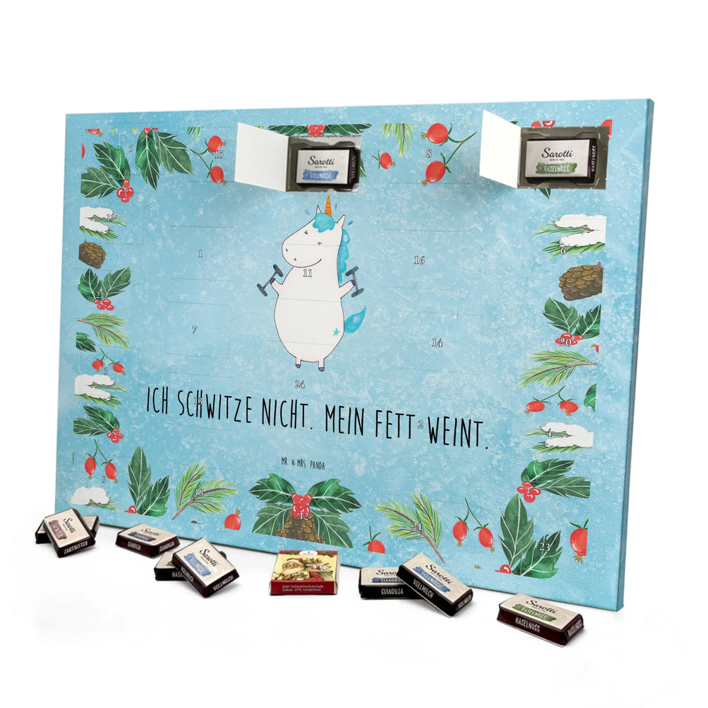 Chocolate advent calendar unicorn fitness Sports, Diet, Dieting, model
