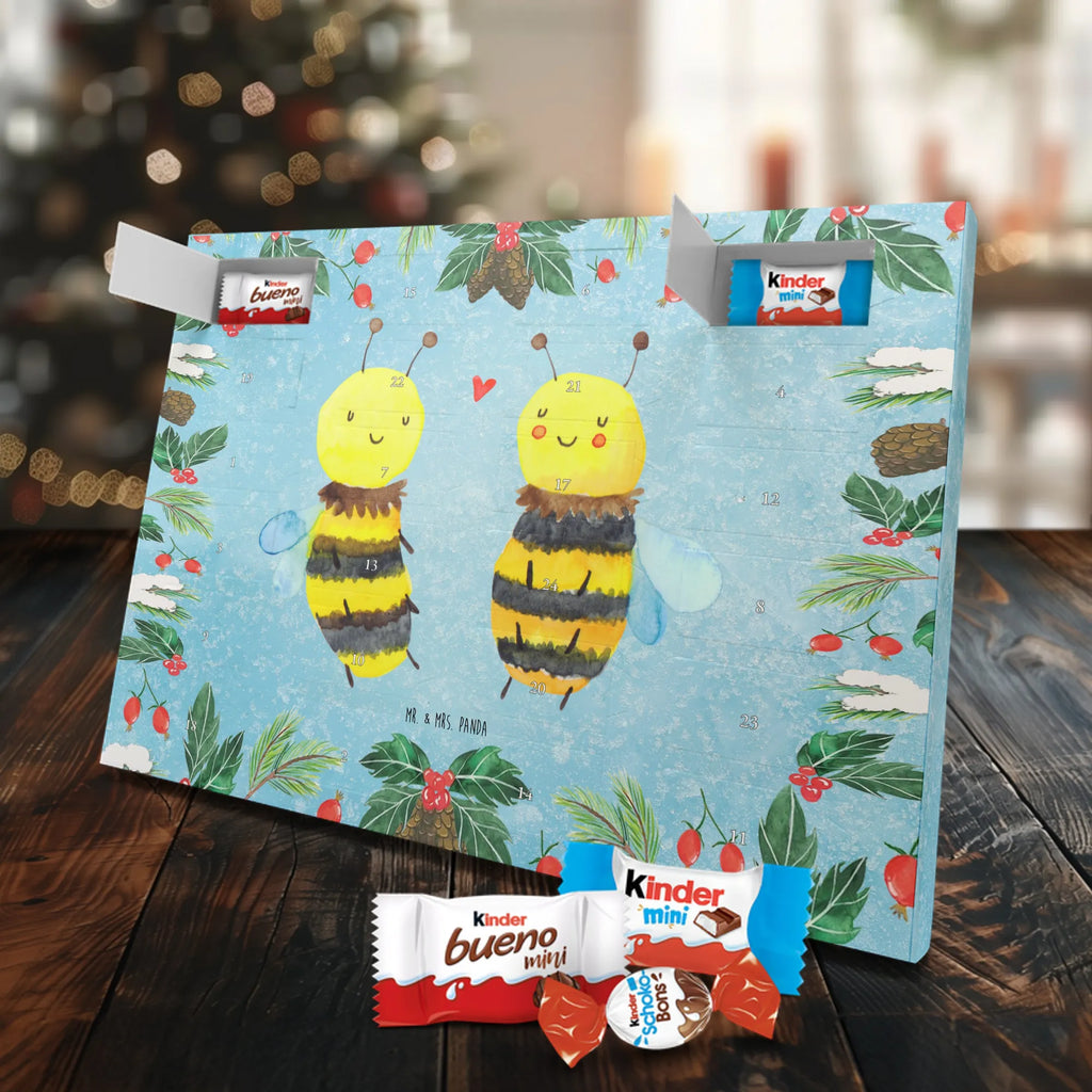 Chocolate advent calendar bee In love bumblebee, wasp