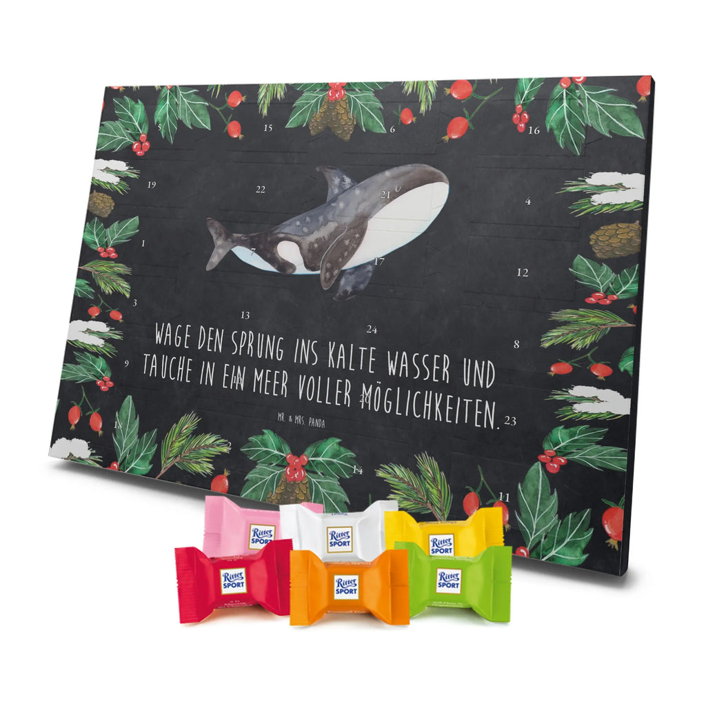 Chocolate advent calendar Orca manatee, vacation, aquatic animals, deep sea, underwater animals, seafood fans, underwater world, seafood posters, seafood decoration, whale, reef, water world, lobster, sea urchin, gift ideas, shrimp, narwhal, corals, gifts for seafood lovers, platypus, crocodile, shells, Seafood, ocean, self-love, new start, work, killer whale, opportunities