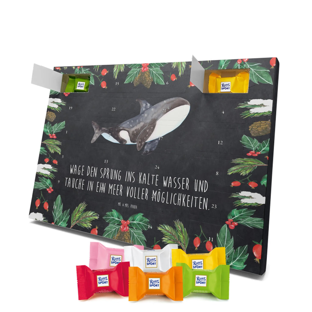 Chocolate advent calendar Orca manatee, vacation, aquatic animals, deep sea, underwater animals, seafood fans, underwater world, seafood posters, seafood decoration, whale, reef, water world, lobster, sea urchin, gift ideas, shrimp, narwhal, corals, gifts for seafood lovers, platypus, crocodile, shells, Seafood, ocean, self-love, new start, work, killer whale, opportunities