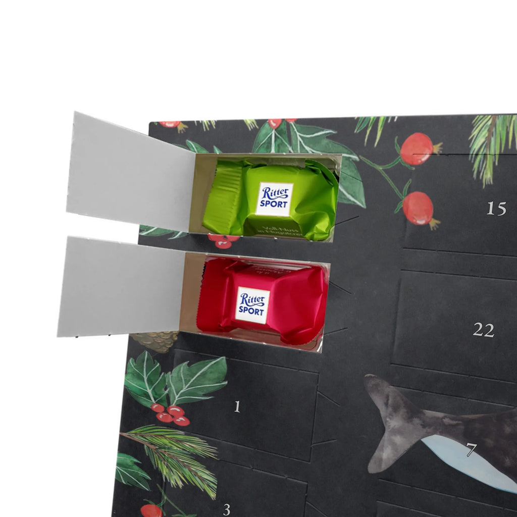 Chocolate advent calendar Orca manatee, vacation, aquatic animals, deep sea, underwater animals, seafood fans, underwater world, seafood posters, seafood decoration, whale, reef, water world, lobster, sea urchin, gift ideas, shrimp, narwhal, corals, gifts for seafood lovers, platypus, crocodile, shells, Seafood, ocean, self-love, new start, work, killer whale, opportunities