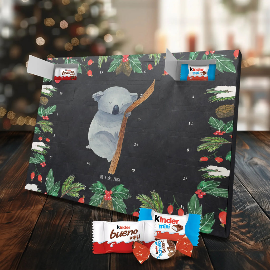 Chocolate advent calendar koala gift ideas, gifts, small animals, good mood, cute, funny sayings, cute animal motives, hand drawn, special gifts, card, animal lover, dream, bedroom, dreamland, sleeping, koala bear