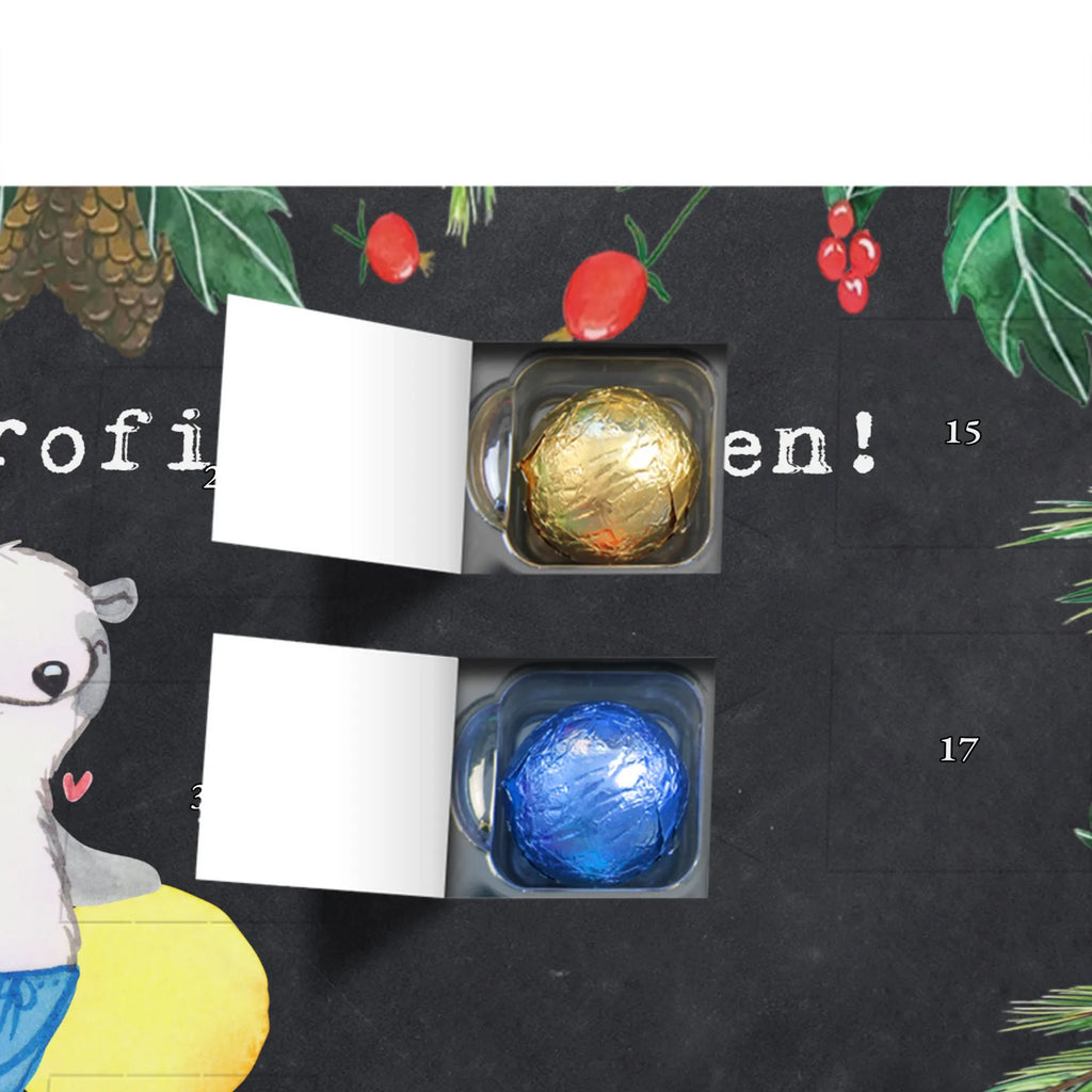 Chocolate advent calendar Physiotherapist Passion gift, sayings, gift idea, best, farewell gift, passing exam, anniversary, retirement, promotion, job start, profession