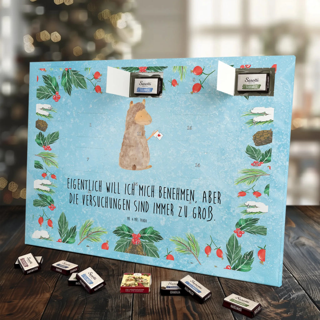 Chocolate advent calendar alpaca banner pako, camel, llama, animal, alpaca, favourite animal, Peru, alpacas, Alpaca, llamas