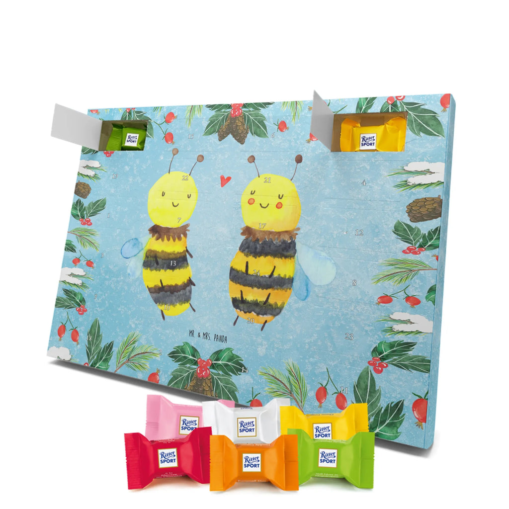 Chocolate advent calendar bee In love bumblebee, wasp
