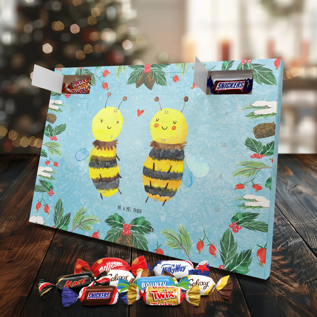 Chocolate advent calendar bee In love bumblebee, wasp