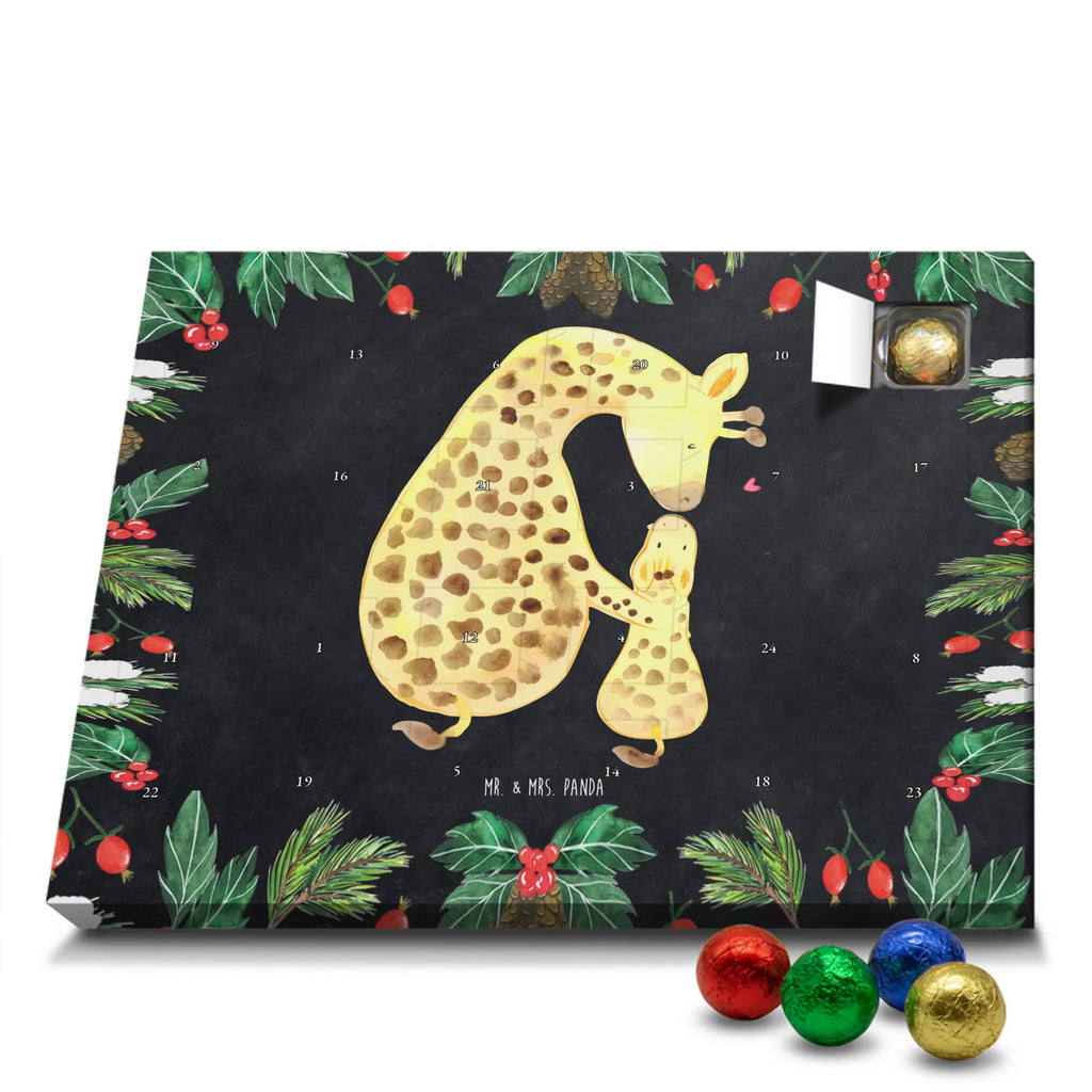 Chocolate advent calendar giraffe child Africa, favourite person, mother, daughter, son, mum, child