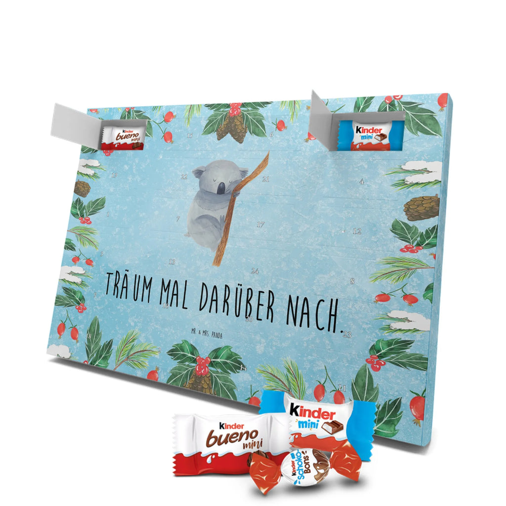 Chocolate advent calendar koala gift ideas, gifts, small animals, good mood, cute, funny sayings, cute animal motives, hand drawn, special gifts, card, animal lover, dream, bedroom, dreamland, sleeping, koala bear