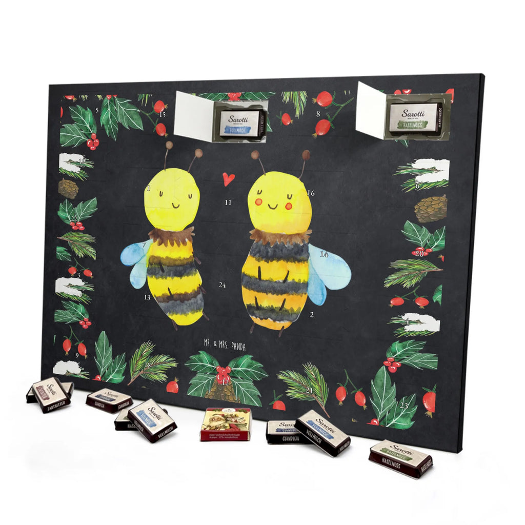 Chocolate advent calendar bee In love bumblebee, wasp