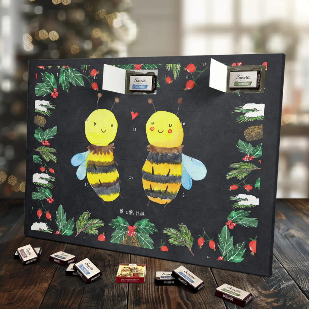 Chocolate advent calendar bee In love bumblebee, wasp