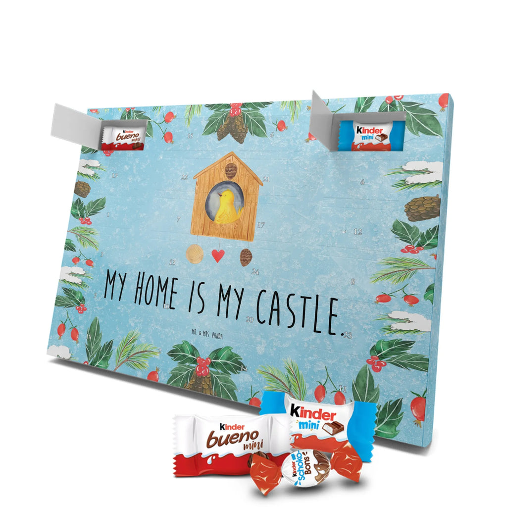 Chocolate advent calendar Bird House gift ideas, gifts, small animals, good mood, cute, funny sayings, cute animal motives, hand drawn, special gifts, card, animal lover, birds, Bird, apartment, our house, favorite place, birdhouse