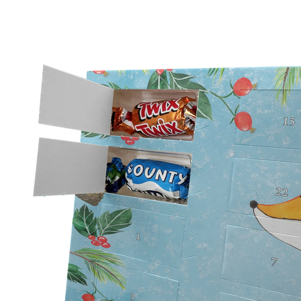 Chocolate advent calendar unicorn Fox foxes, fox horns
