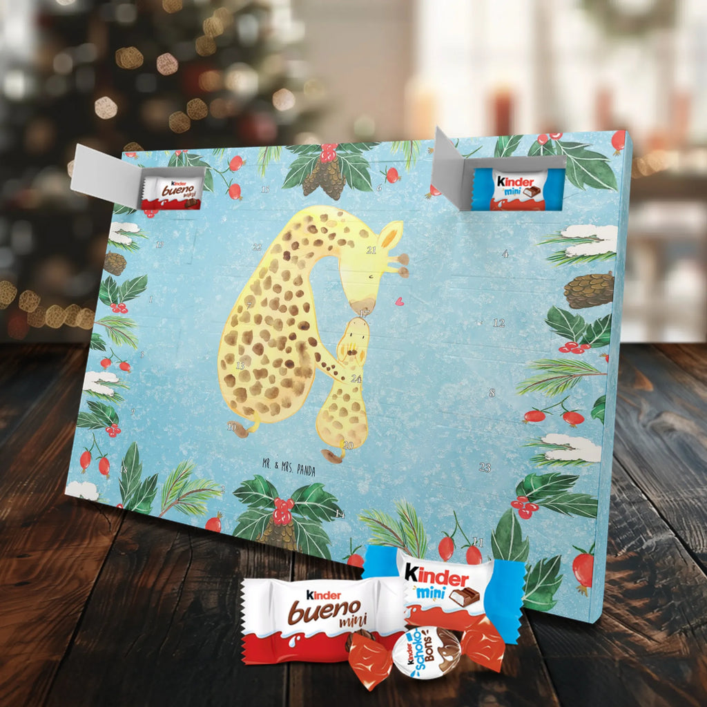 Chocolate advent calendar giraffe child Africa, favourite person, mother, daughter, son, mum, child