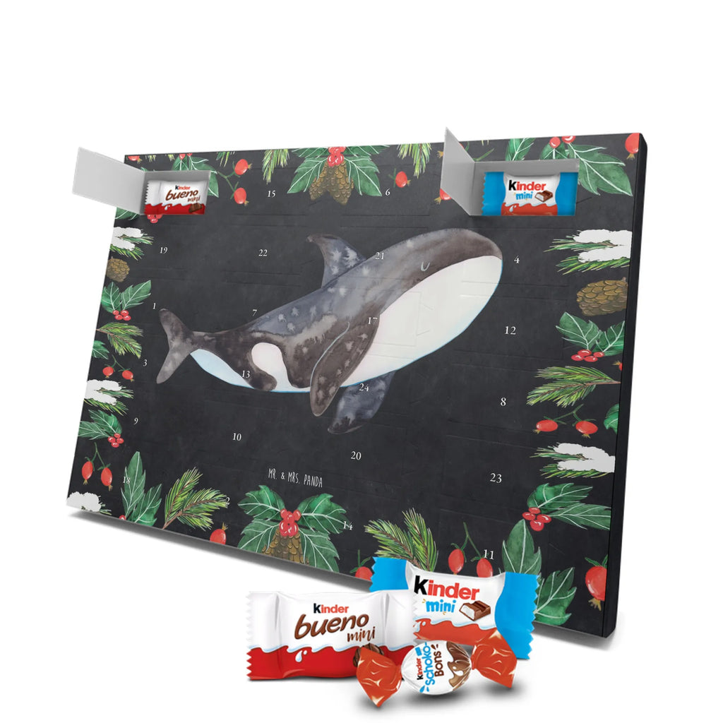 Chocolate advent calendar Orca manatee, vacation, aquatic animals, deep sea, underwater animals, seafood fans, underwater world, seafood posters, seafood decoration, whale, reef, water world, lobster, sea urchin, gift ideas, shrimp, narwhal, corals, gifts for seafood lovers, platypus, crocodile, shells, Seafood, ocean, self-love, new start, work, killer whale, opportunities