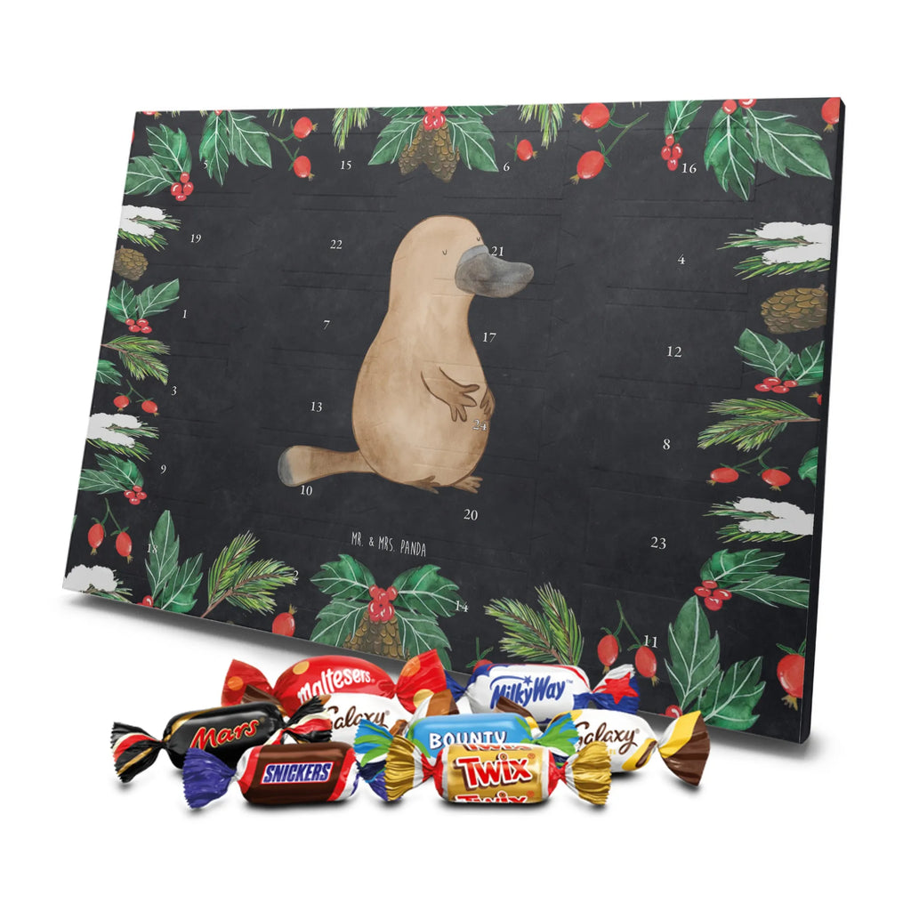 Chocolate advent calendar platypus courage manatee, vacation, aquatic animals, deep sea, underwater animals, seafood fans, underwater world, seafood posters, seafood decoration, whale, reef, water world, lobster, sea urchin, gift ideas, shrimp, narwhal, corals, gifts for seafood lovers, platypus, crocodile, shells, Seafood, ocean, work, Platypus, brave, new beginning, world trip, wisdom, courage, new start