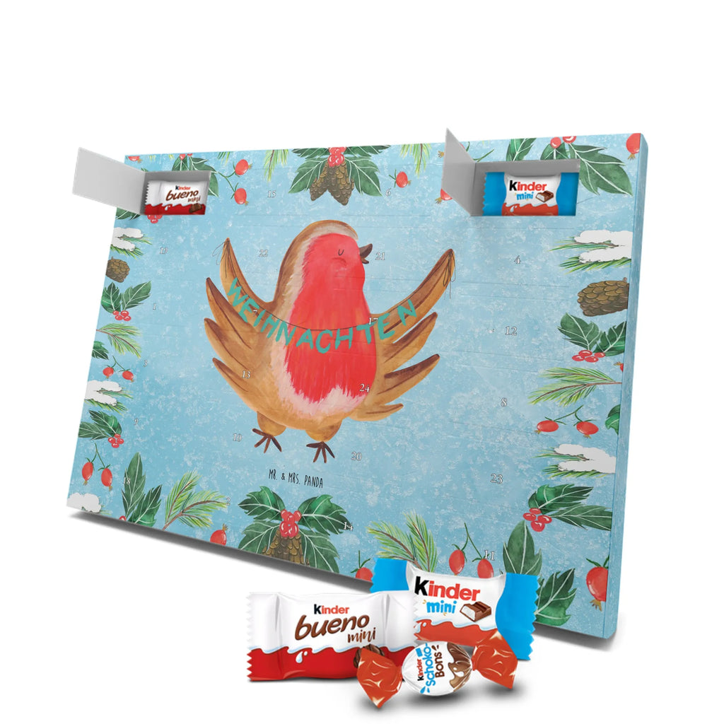 Chocolate advent calendar robin Christmas Christmas time, snow, Christmas greeting, Christmas motif, Merry Christmas, Christmas Eve, bird