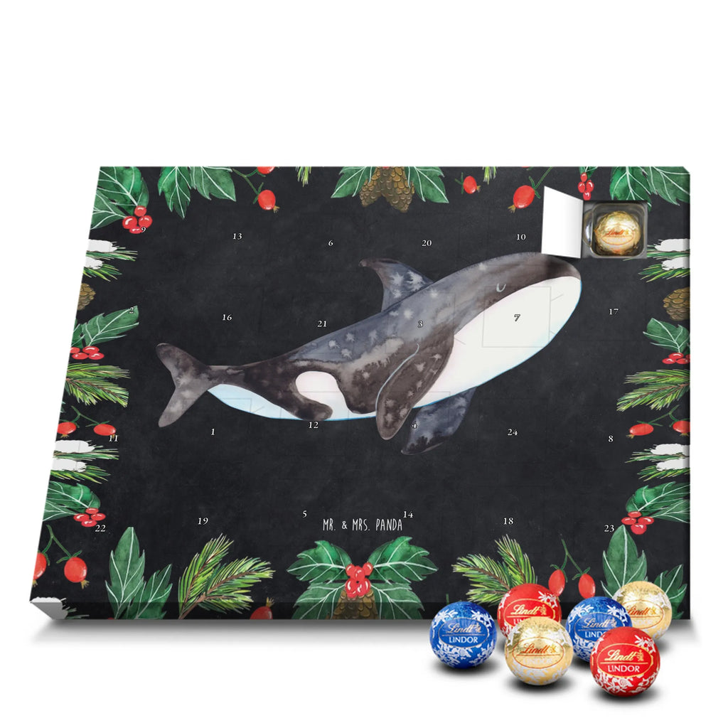 Chocolate advent calendar Orca manatee, vacation, aquatic animals, deep sea, underwater animals, seafood fans, underwater world, seafood posters, seafood decoration, whale, reef, water world, lobster, sea urchin, gift ideas, shrimp, narwhal, corals, gifts for seafood lovers, platypus, crocodile, shells, Seafood, ocean, self-love, new start, work, killer whale, opportunities