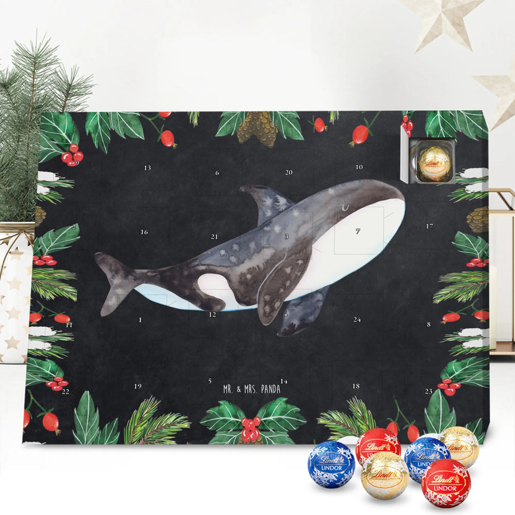 Chocolate advent calendar Orca manatee, vacation, aquatic animals, deep sea, underwater animals, seafood fans, underwater world, seafood posters, seafood decoration, whale, reef, water world, lobster, sea urchin, gift ideas, shrimp, narwhal, corals, gifts for seafood lovers, platypus, crocodile, shells, Seafood, ocean, self-love, new start, work, killer whale, opportunities