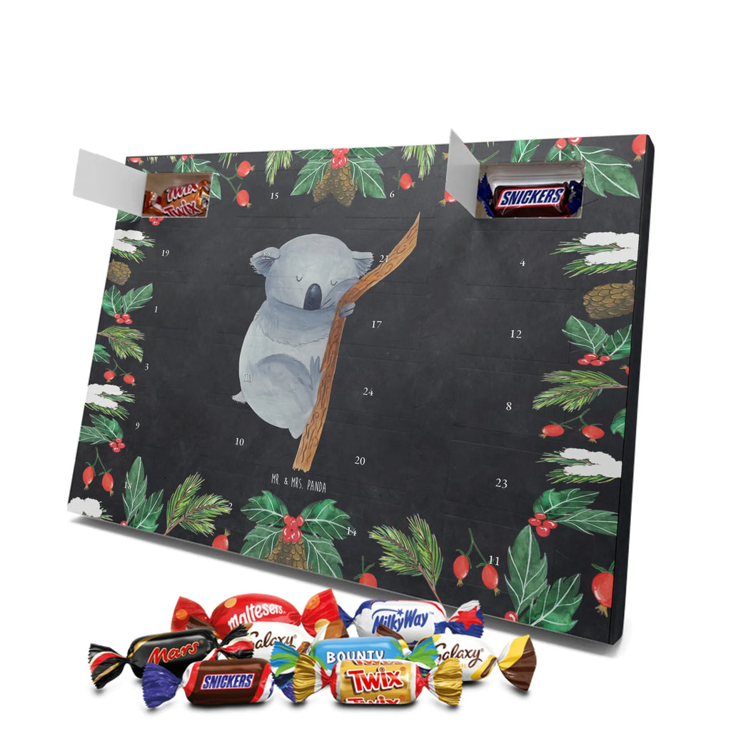 Chocolate advent calendar koala gift ideas, gifts, small animals, good mood, cute, funny sayings, cute animal motives, hand drawn, special gifts, card, animal lover, dream, bedroom, dreamland, sleeping, koala bear