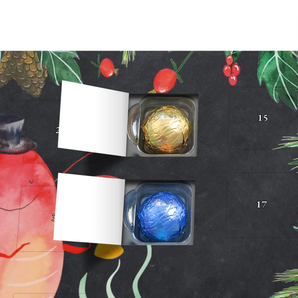 Chocolate advent calendar lobster Wheat manatee, vacation, aquatic animals, deep sea, underwater animals, seafood fans, underwater world, seafood posters, seafood decoration, whale, reef, water world, lobster, sea urchin, gift ideas, shrimp, narwhal, corals, gifts for seafood lovers, platypus, crocodile, shells, Seafood, ocean, beer lover, beer, men's household, inn, pub, economy, cooking