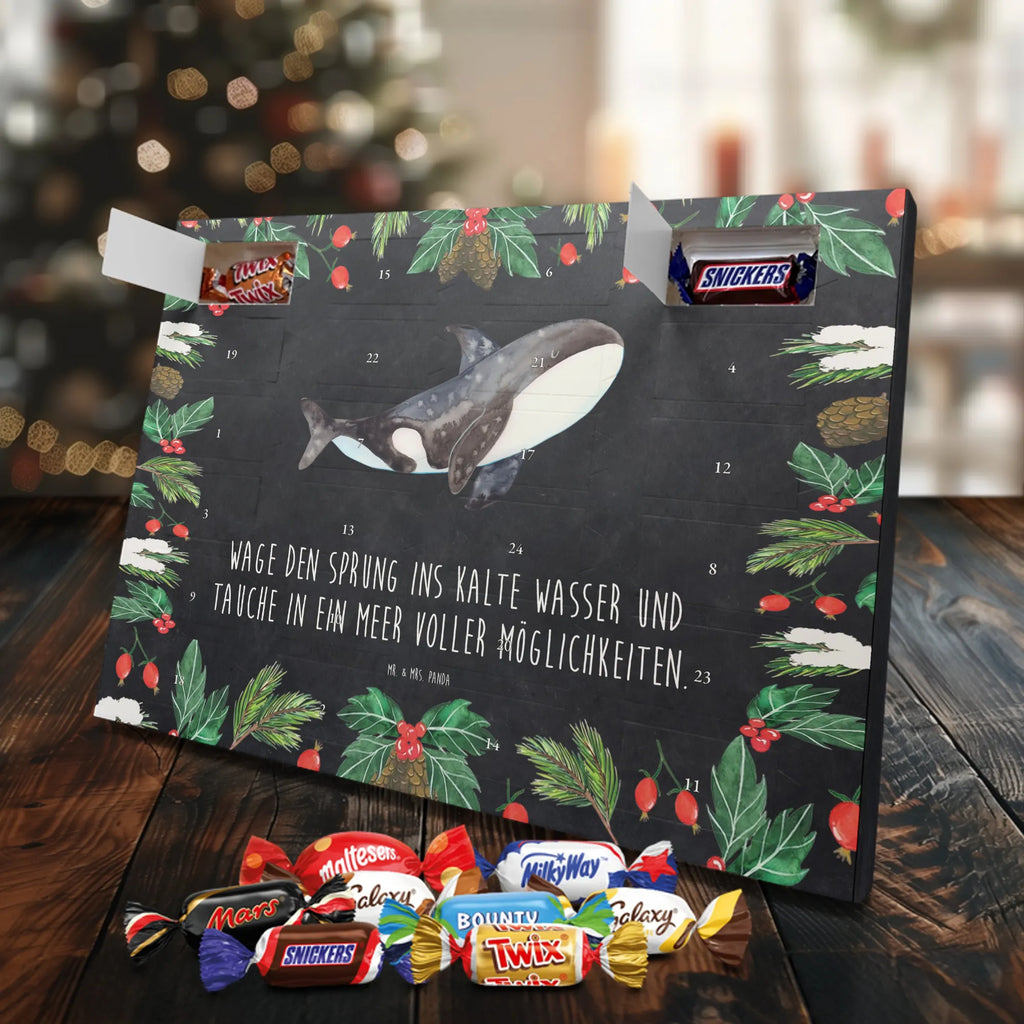 Chocolate advent calendar Orca manatee, vacation, aquatic animals, deep sea, underwater animals, seafood fans, underwater world, seafood posters, seafood decoration, whale, reef, water world, lobster, sea urchin, gift ideas, shrimp, narwhal, corals, gifts for seafood lovers, platypus, crocodile, shells, Seafood, ocean, self-love, new start, work, killer whale, opportunities