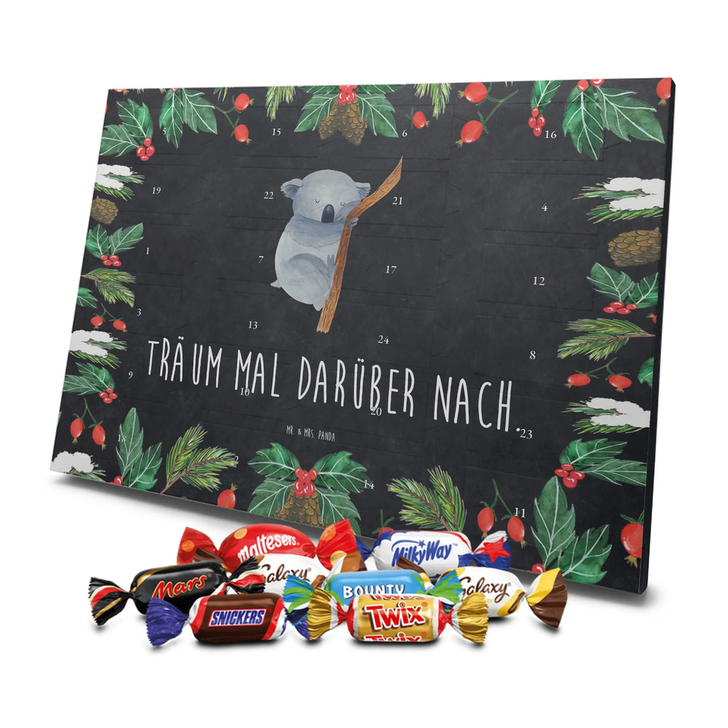 Chocolate advent calendar koala gift ideas, gifts, small animals, good mood, cute, funny sayings, cute animal motives, hand drawn, special gifts, card, animal lover, dream, bedroom, dreamland, sleeping, koala bear