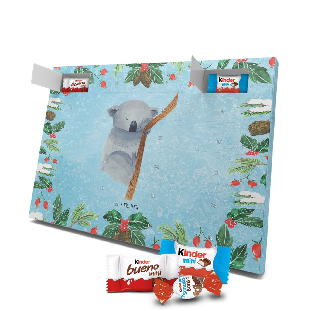 Chocolate advent calendar koala gift ideas, gifts, small animals, good mood, cute, funny sayings, cute animal motives, hand drawn, special gifts, card, animal lover, dream, bedroom, dreamland, sleeping, koala bear