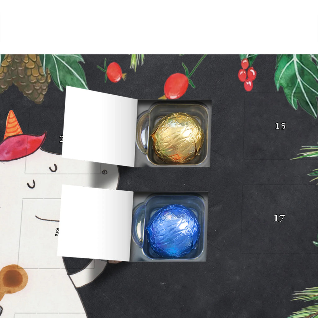 Chocolate advent calendar unicorn Kitchen baker present, cake, bake, hobby cook, dreaming, dreamer, Baker gift, cook, pie