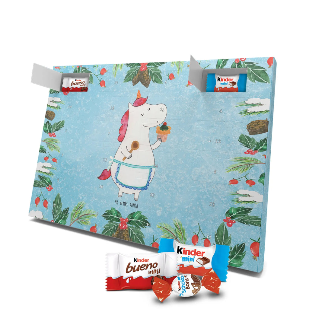 Chocolate advent calendar unicorn Kitchen baker present, cake, bake, hobby cook, dreaming, dreamer, Baker gift, cook, pie