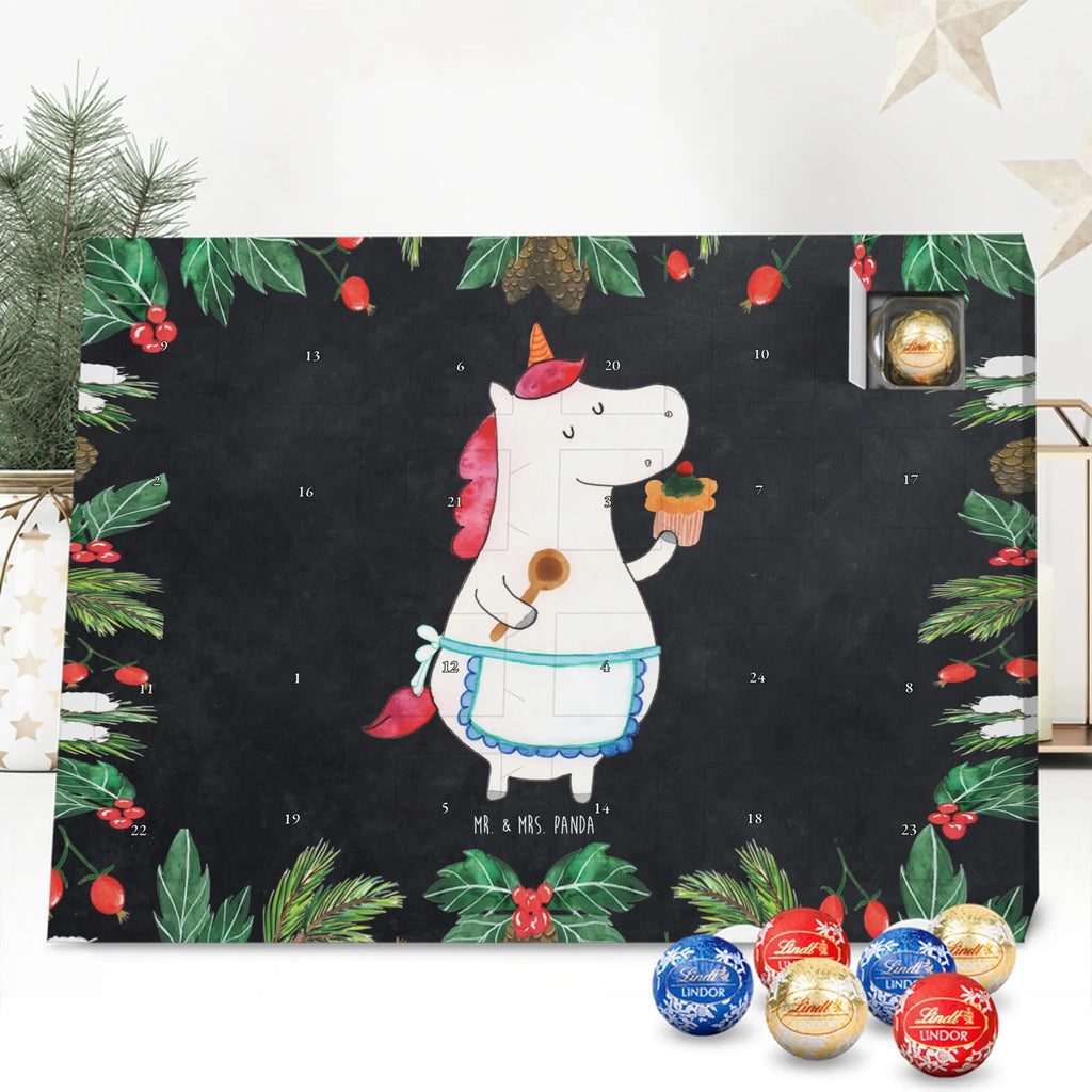 Chocolate advent calendar unicorn Kitchen baker present, cake, bake, hobby cook, dreaming, dreamer, Baker gift, cook, pie