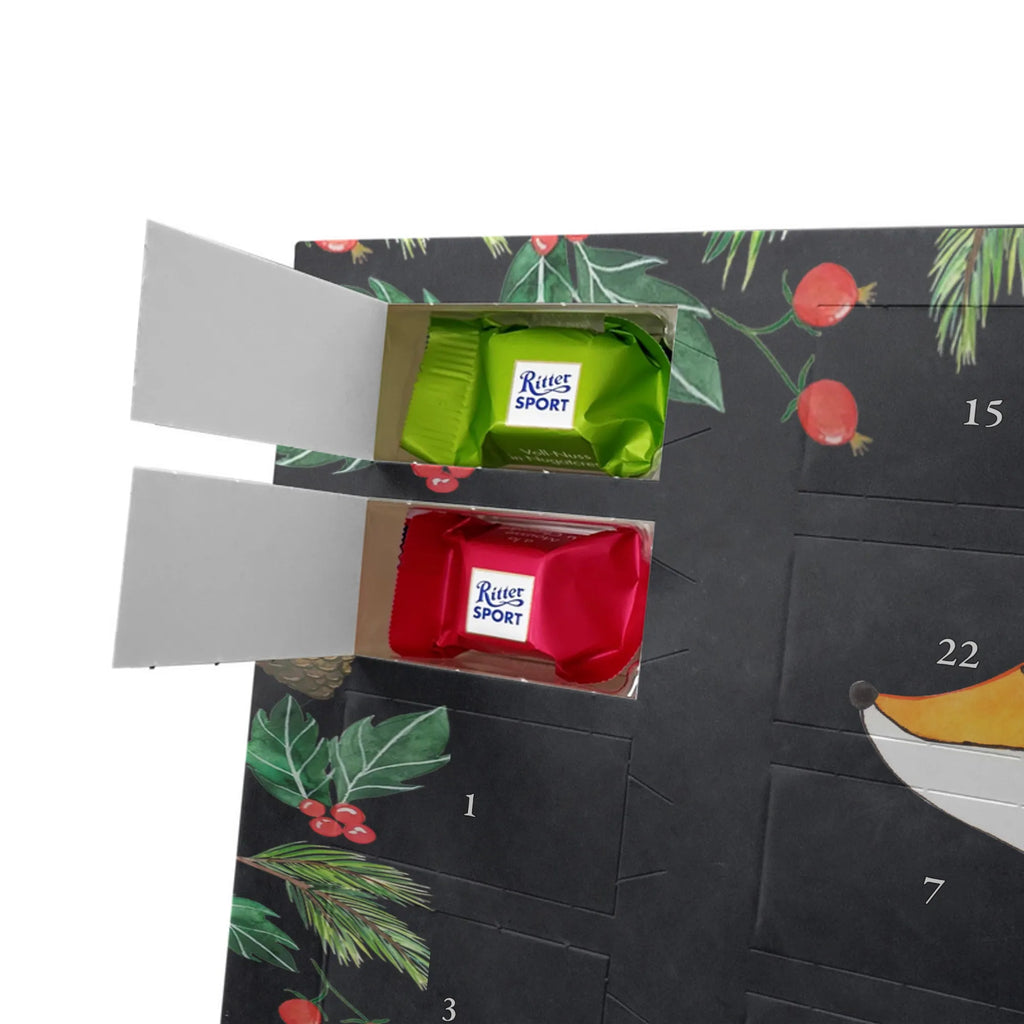Chocolate advent calendar unicorn Fox foxes, fox horns
