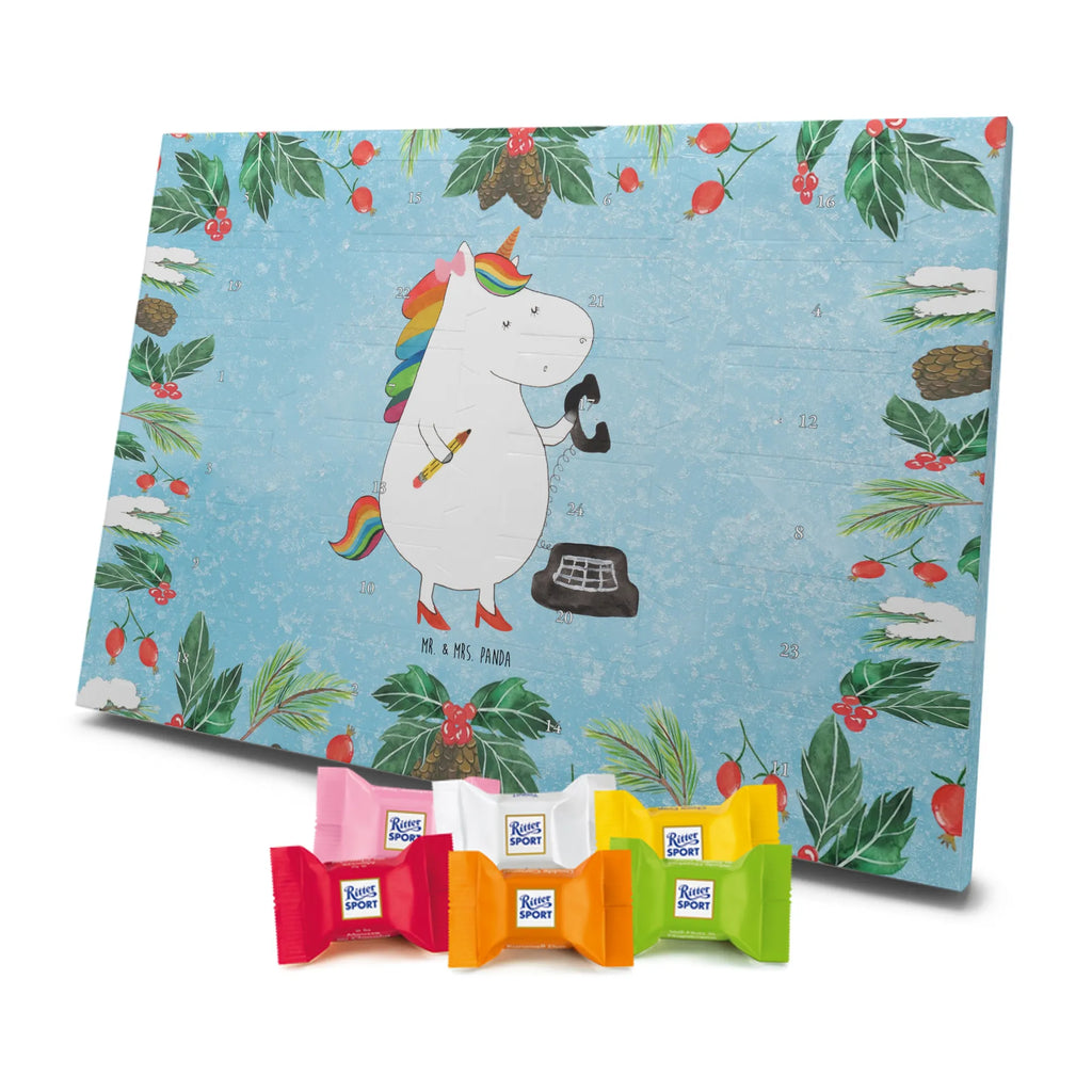 Chocolate advent calendar unicorn secretary gift colleg, office help, secretary present, office worker, tax office, Secretary, attorney