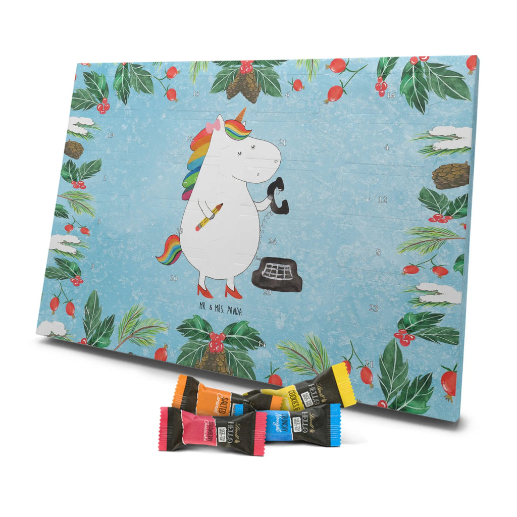 Chocolate advent calendar unicorn secretary gift colleg, office help, secretary present, office worker, tax office, Secretary, attorney