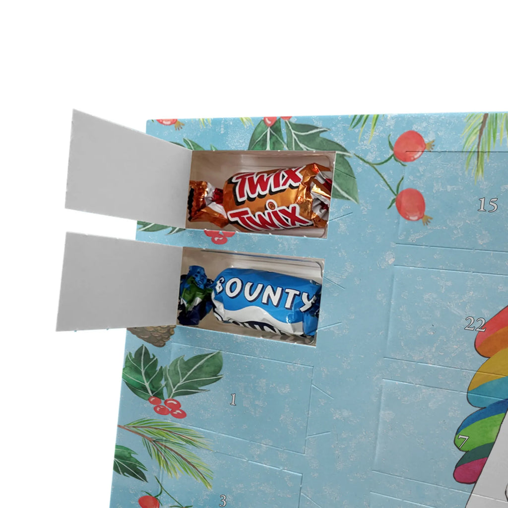 Chocolate advent calendar unicorn secretary gift colleg, office help, secretary present, office worker, tax office, Secretary, attorney