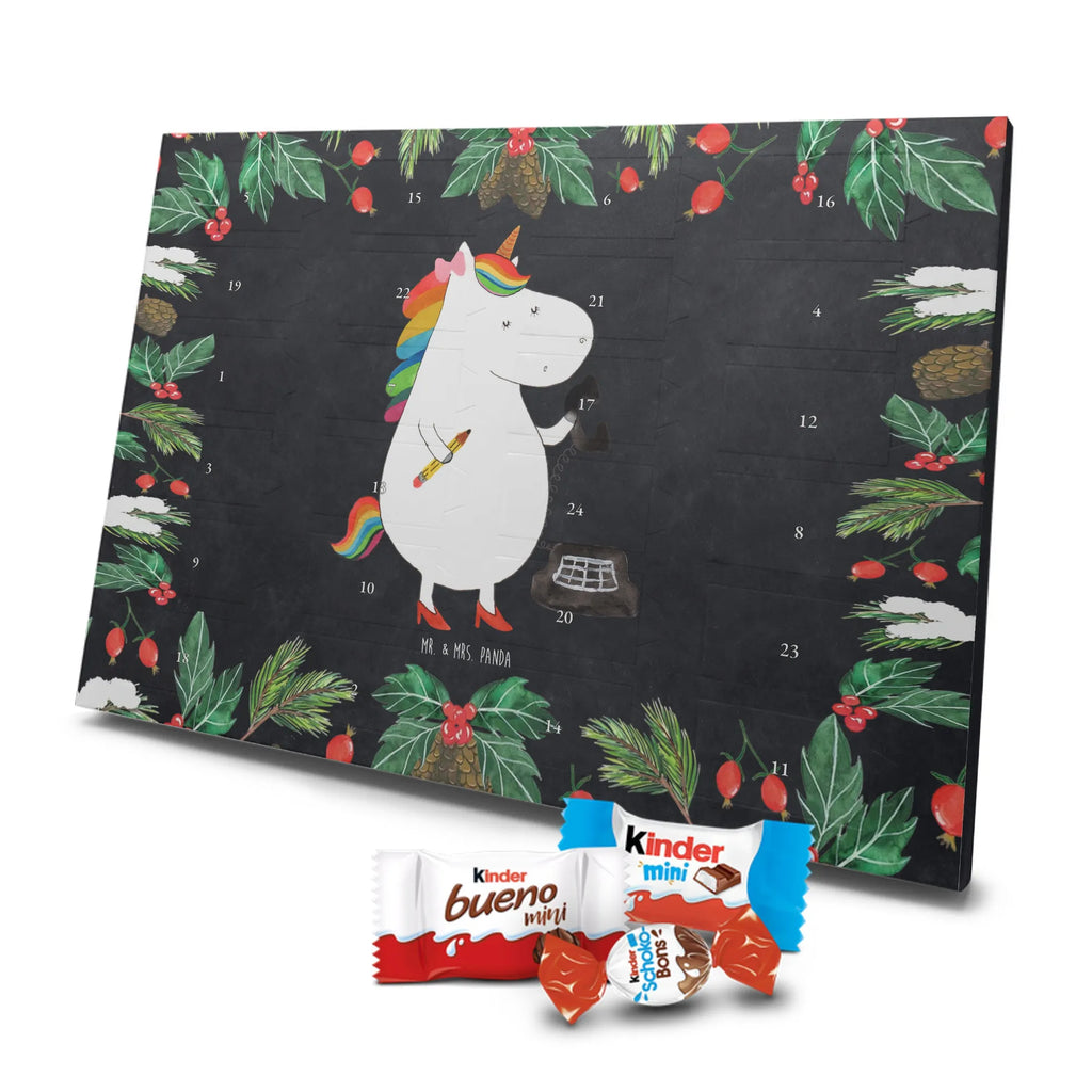 Chocolate advent calendar unicorn secretary gift colleg, office help, secretary present, office worker, tax office, Secretary, attorney
