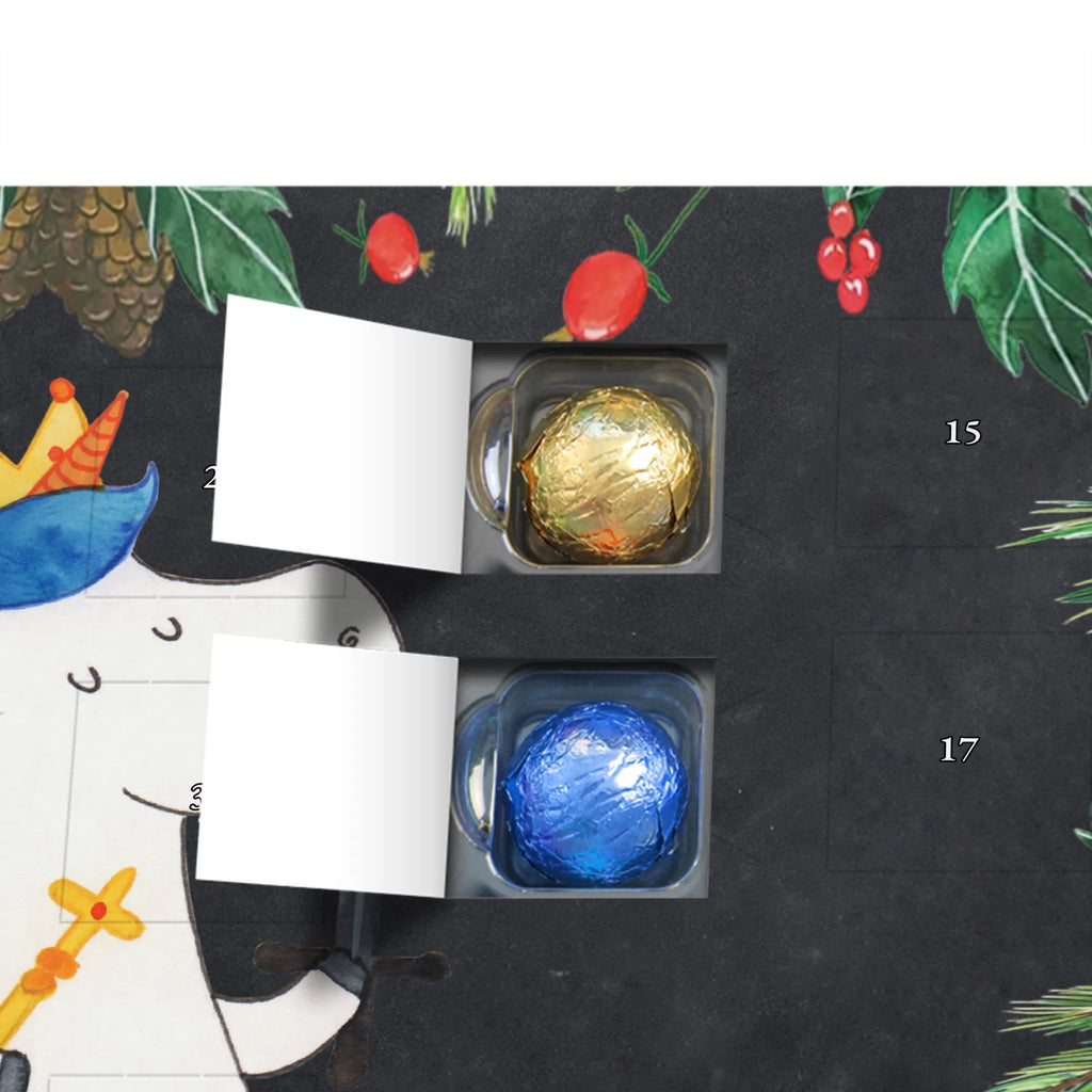 Chocolate advent calendar unicorn king with sword present boy, gift boyfriend, President, Prosecco, King, Ruler, Emperor, Chancellor, Crown, Princess, sword