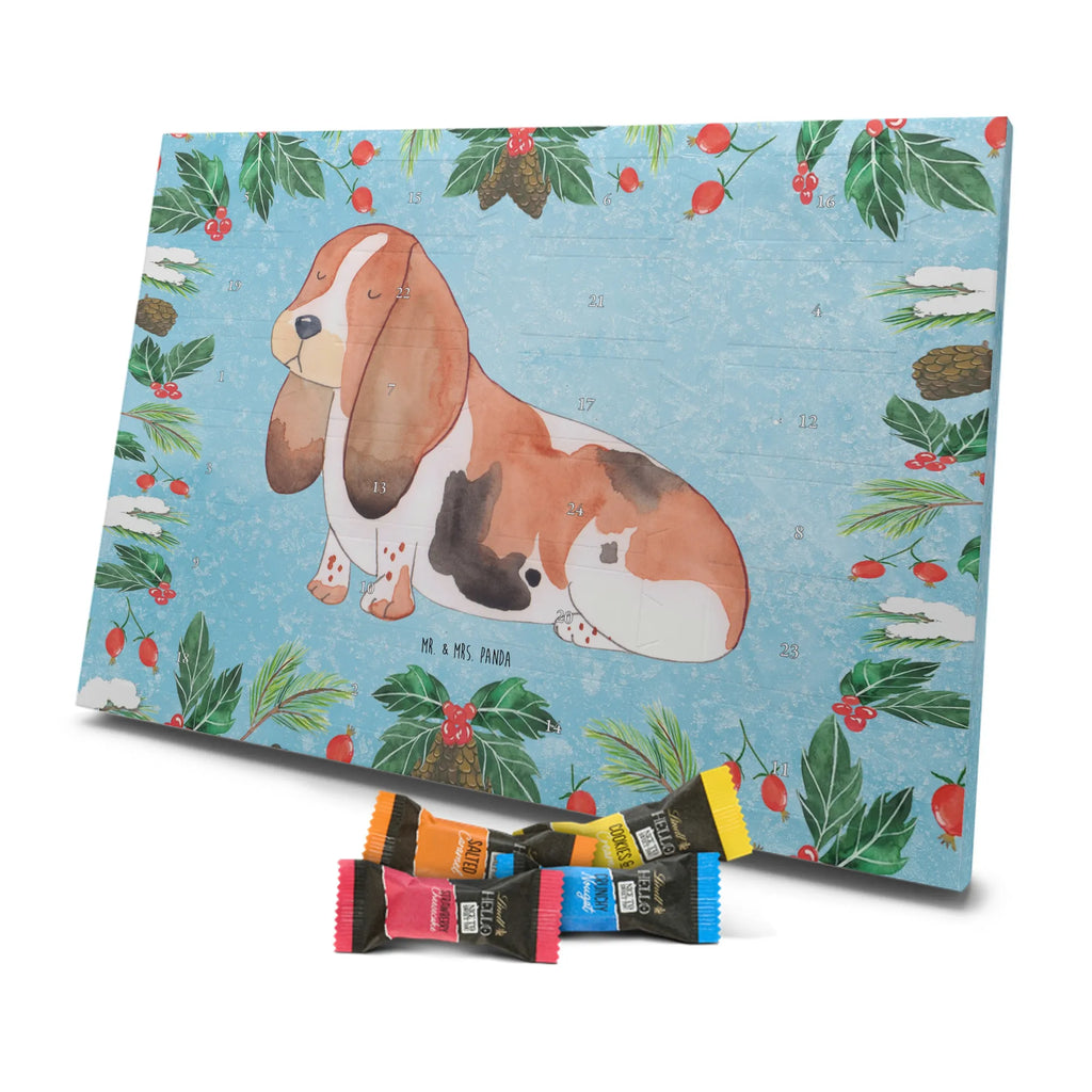 Chocolate advent calendar Dog Basset Hound mutt, dog sayings, love dogs, dog mama, funny gifts for dog owners, woof, what do you give a dog lover, dog breed, Christmas gifts for dogs, gifts for dogs, bag with dog print, love for dogs, hound, dog decorative items, dog love, childless