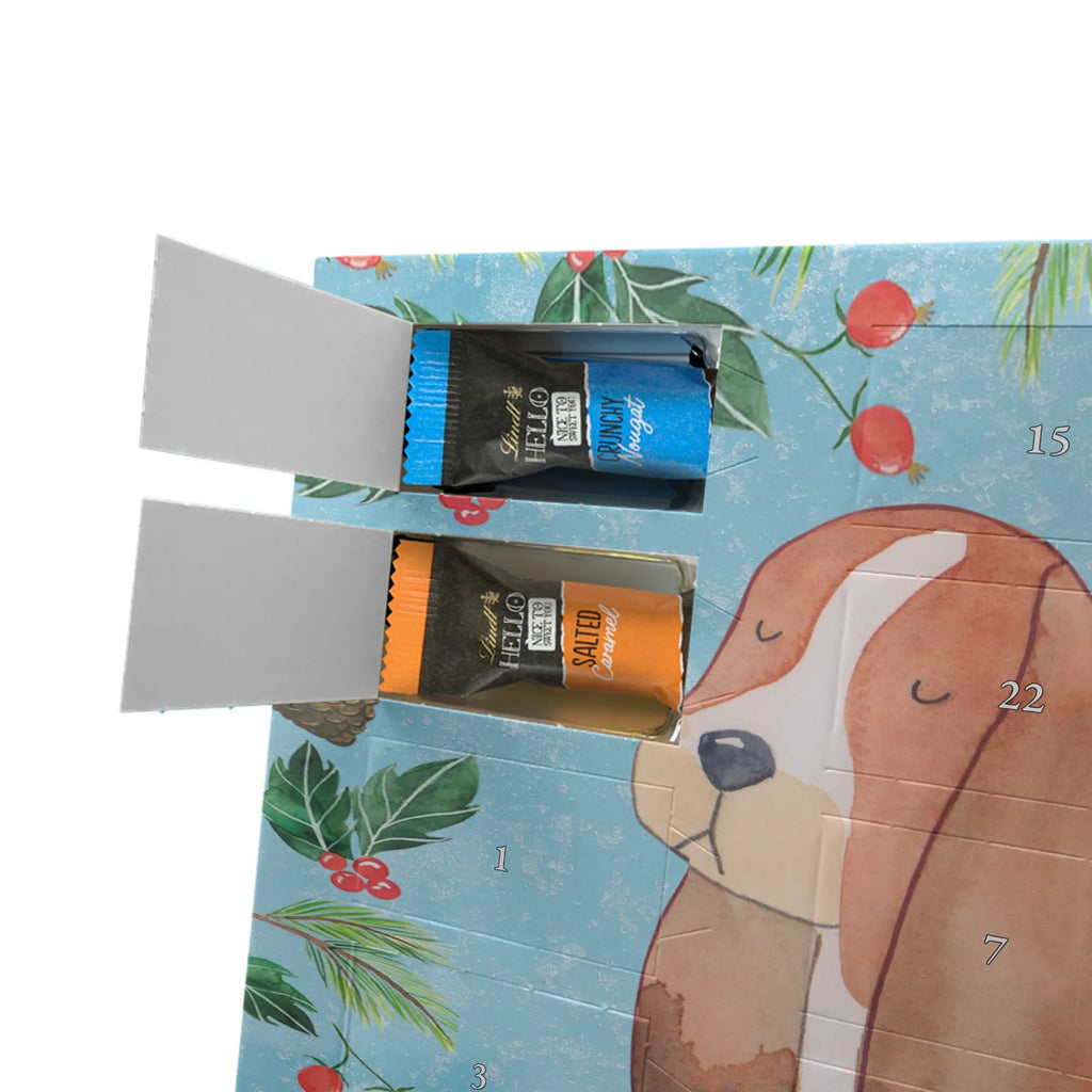 Chocolate advent calendar Dog Basset Hound mutt, dog sayings, love dogs, dog mama, funny gifts for dog owners, woof, what do you give a dog lover, dog breed, Christmas gifts for dogs, gifts for dogs, bag with dog print, love for dogs, hound, dog decorative items, dog love, childless