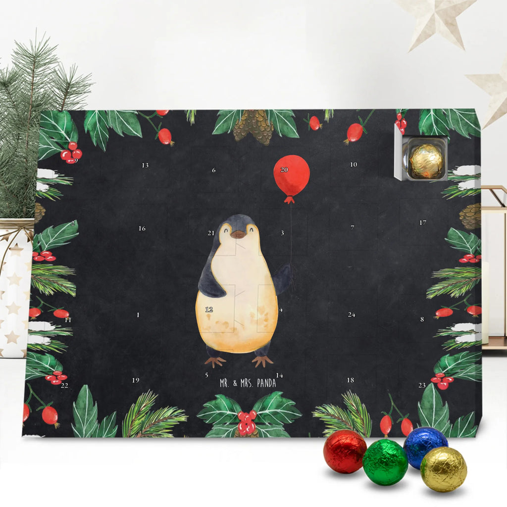 Chocolate advent calendar Penguin balloon North Pole, Penguins, best friend, gift idea, new life, gift girlfriend, penguins, balloon, love of life, new start