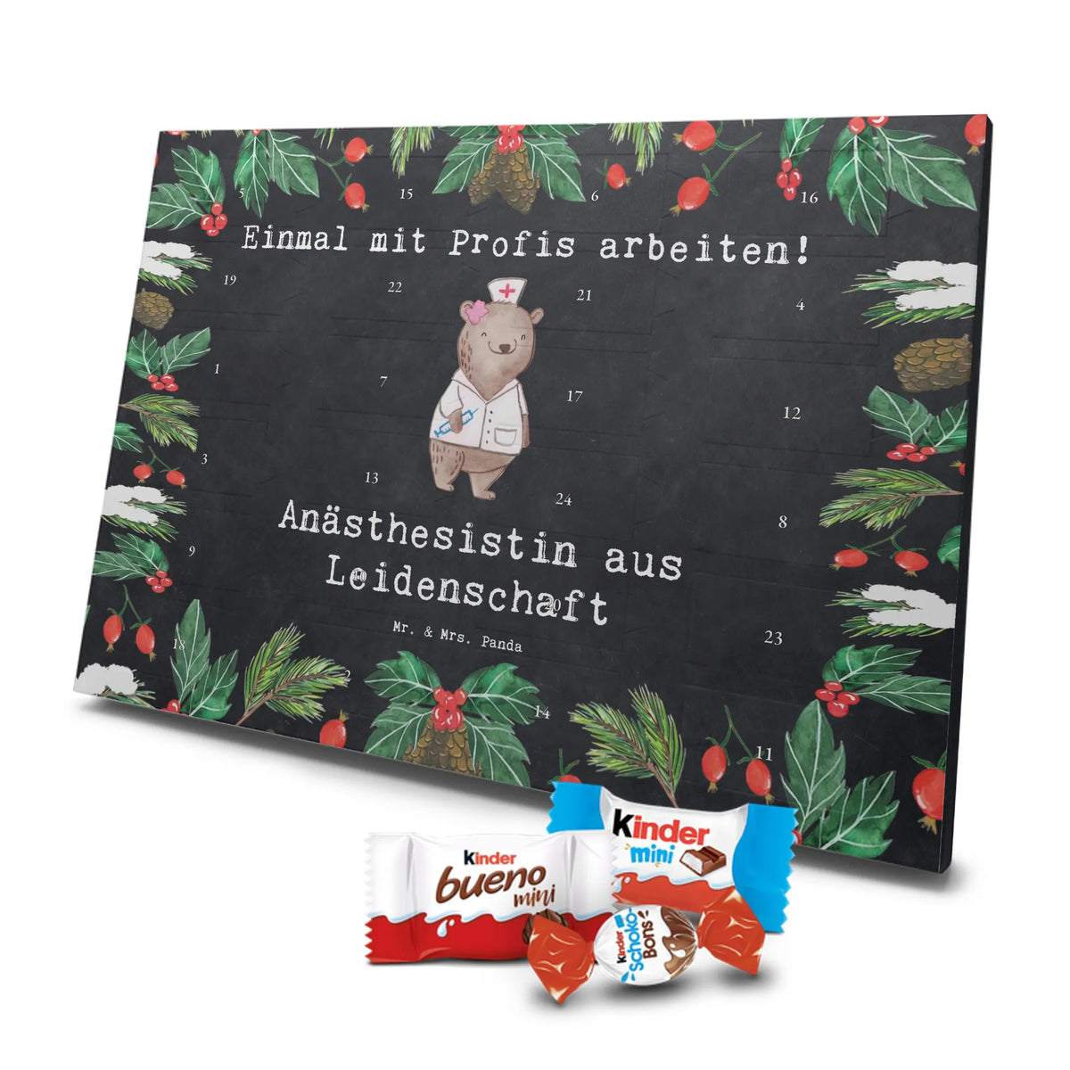 Chocolate advent calendar anesthesiologist Passion gift, sayings, gift idea, best, farewell gift, passing exam, anniversary, retirement, promotion, job start, profession