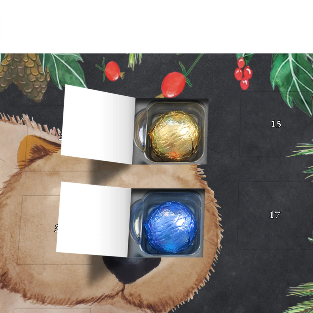 Chocolate advent calendar Wombat gift ideas, gifts, small animals, good mood, cute, funny sayings, cute animal motives, hand drawn, special gifts, card, animal lover, saying, life is beautiful, Australia