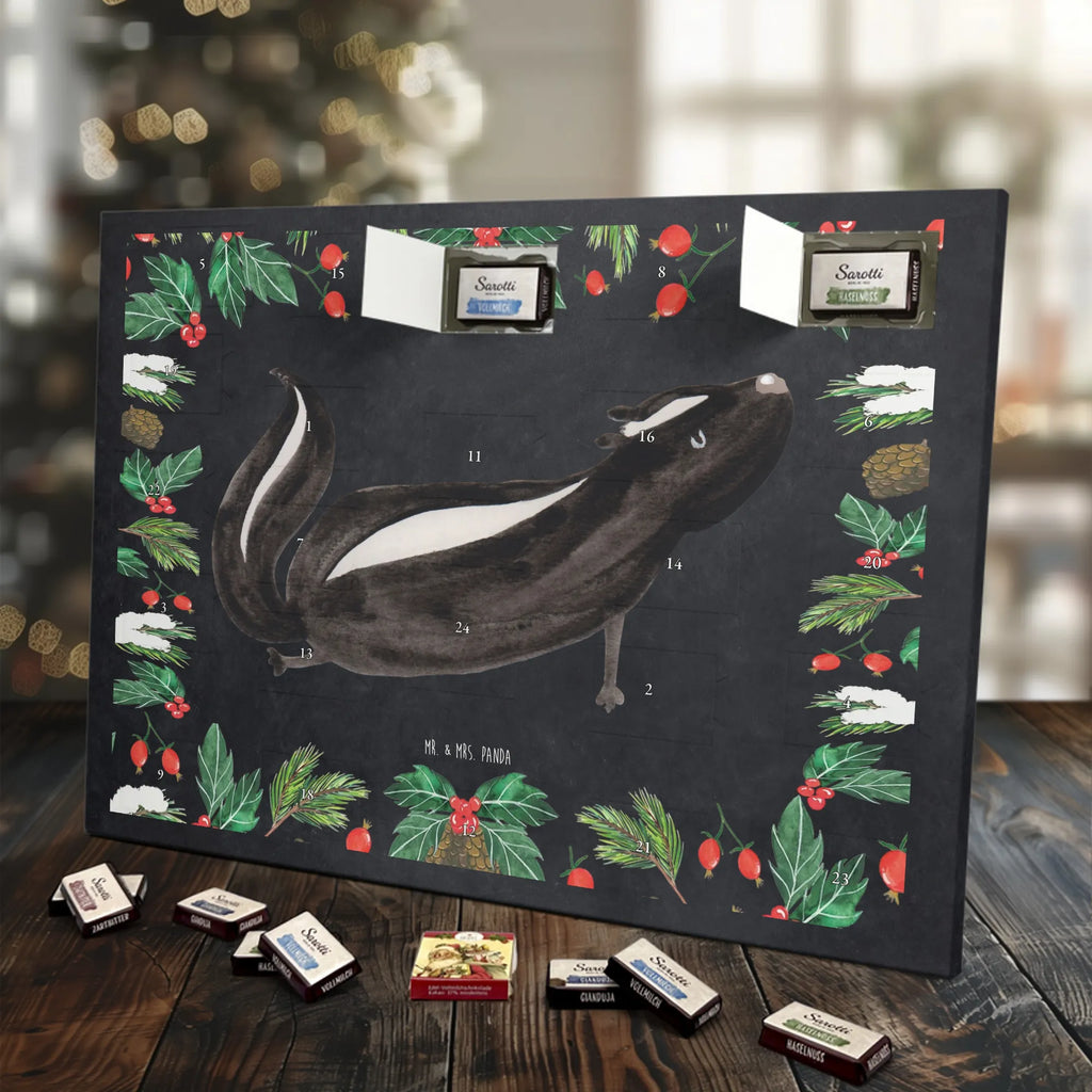  skunks Joga Stinktier, Skunk